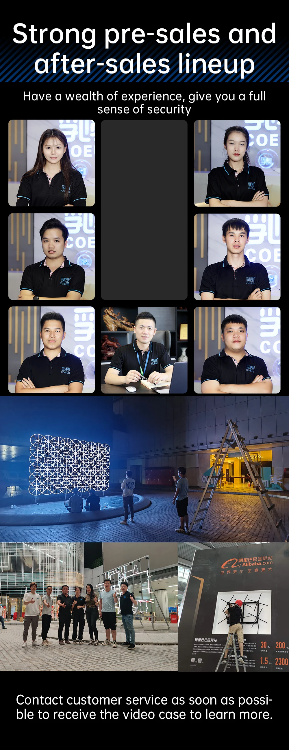 3D Hologram Projector Advertising Display Luces Led Light Sign Holographic Player Support Images Video Draw Audiences