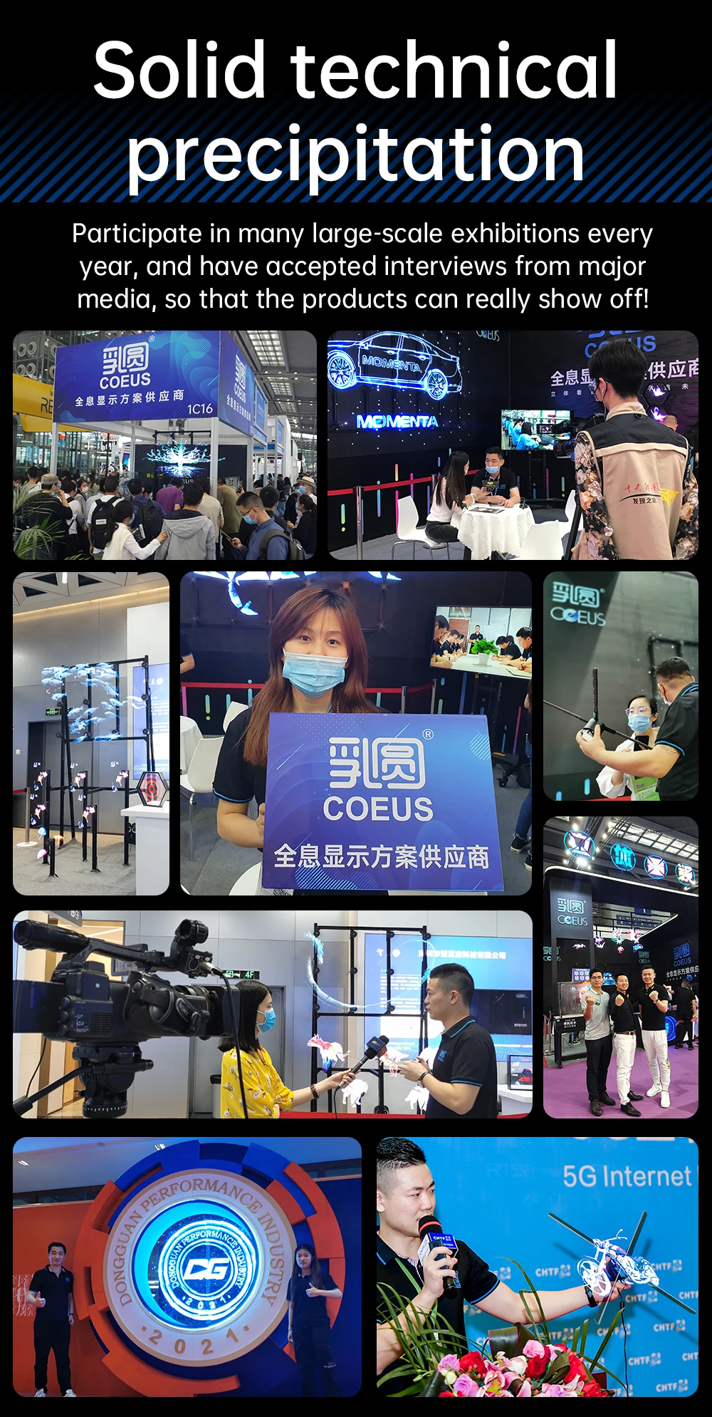 3D Hologram Projector Advertising Display Luces Led Light Sign Holographic Player Support Images Video Draw Audiences