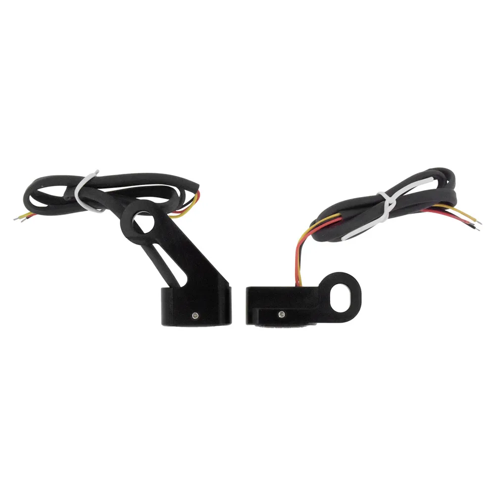 Motorcycle Mini LED Turn Signals Indicators Running Blinker Amber Light With E Mark Handle Grip Lamp For Harley Softail Touring