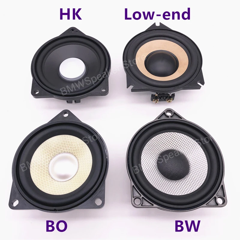 4 Inch Midspeaker For BMW E60 E61 E63 E64 E65 E66 F07 F01 F02 F03 X3 E83 X5 E70 X6 E71 E72 3 5 7 Series Horn Loundspeakers Refit