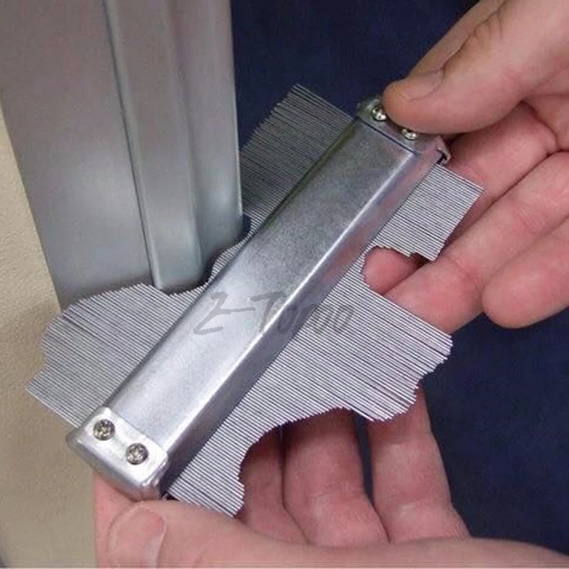 5inch/6inch Metal Contour Duplicator Gauge Precise Contour Duplicator Measuring Tool Measuring Tool Carpenter Tool