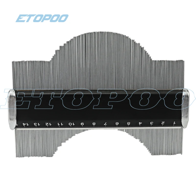 5inch/6inch Metal Contour Duplicator Gauge Precise Contour Duplicator Measuring Tool Measuring Tool Carpenter Tool