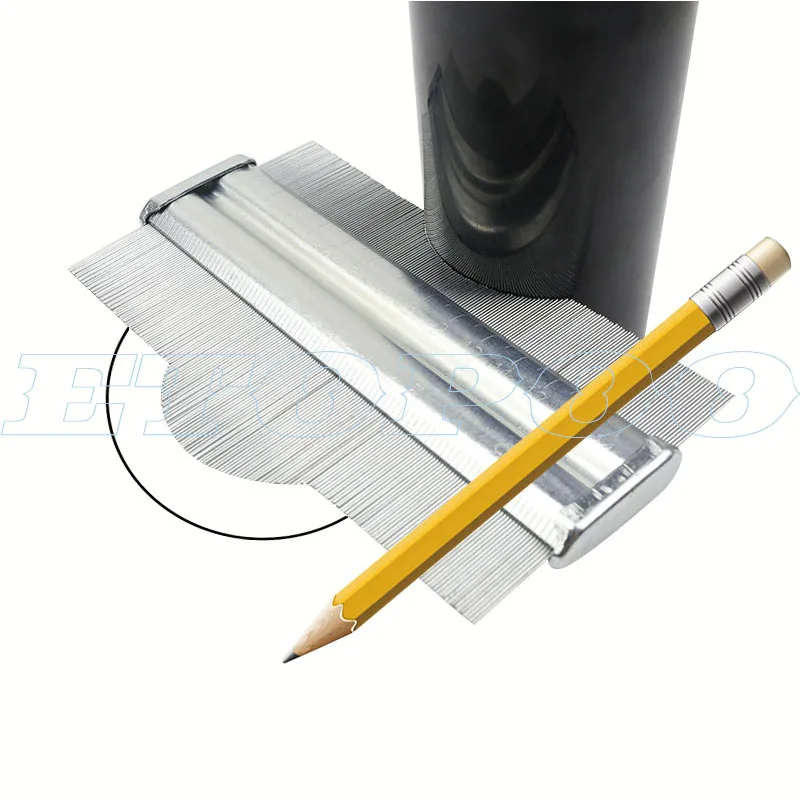 5inch/6inch Metal Contour Duplicator Gauge Precise Contour Duplicator Measuring Tool Measuring Tool Carpenter Tool