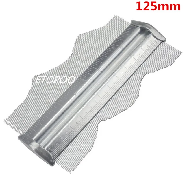 5inch/6inch Metal Contour Duplicator Gauge Precise Contour Duplicator Measuring Tool Measuring Tool Carpenter Tool