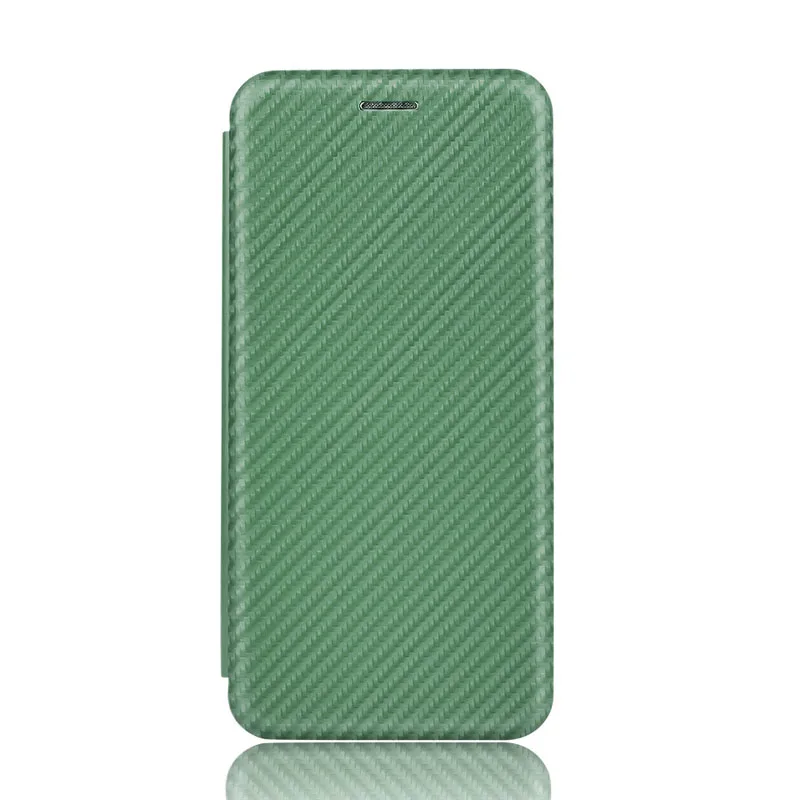 Carbon Fiber Magnetic Flip Cover Case for IPhone 15 14 13 12 Pro Max Mini 11 SE XS XR X Max 6 6S 7 8 Plus Wallet Card Holder