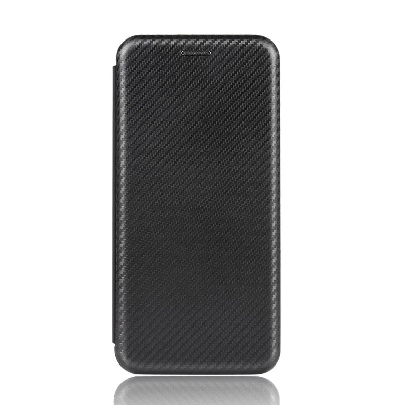 Carbon Fiber Magnetic Flip Cover Case for IPhone 15 14 13 12 Pro Max Mini 11 SE XS XR X Max 6 6S 7 8 Plus Wallet Card Holder