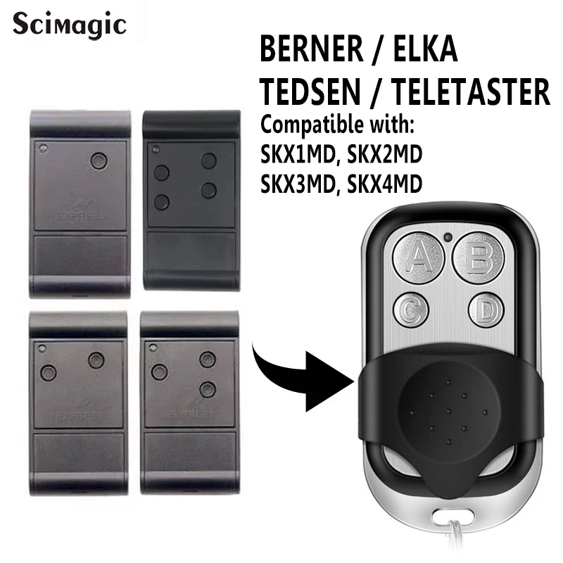 TEDSEN SKX1MD SKX2MD Remote Control Gate Garage Door TEDSEN 433,92MHz Remote Control
