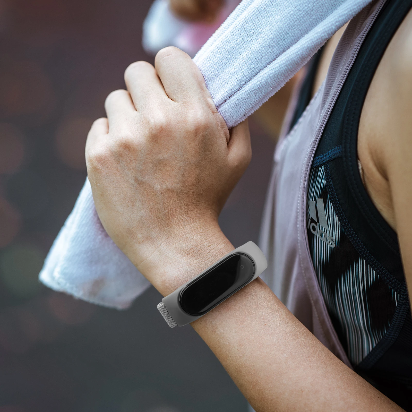Elastic Nylon Watch Strap For Xiaomi Mi Band 7 6 5 4 3 Band Adjustable Wristband For Xiaomi Mi Band 3 4 5 6 7 Strap Replacement