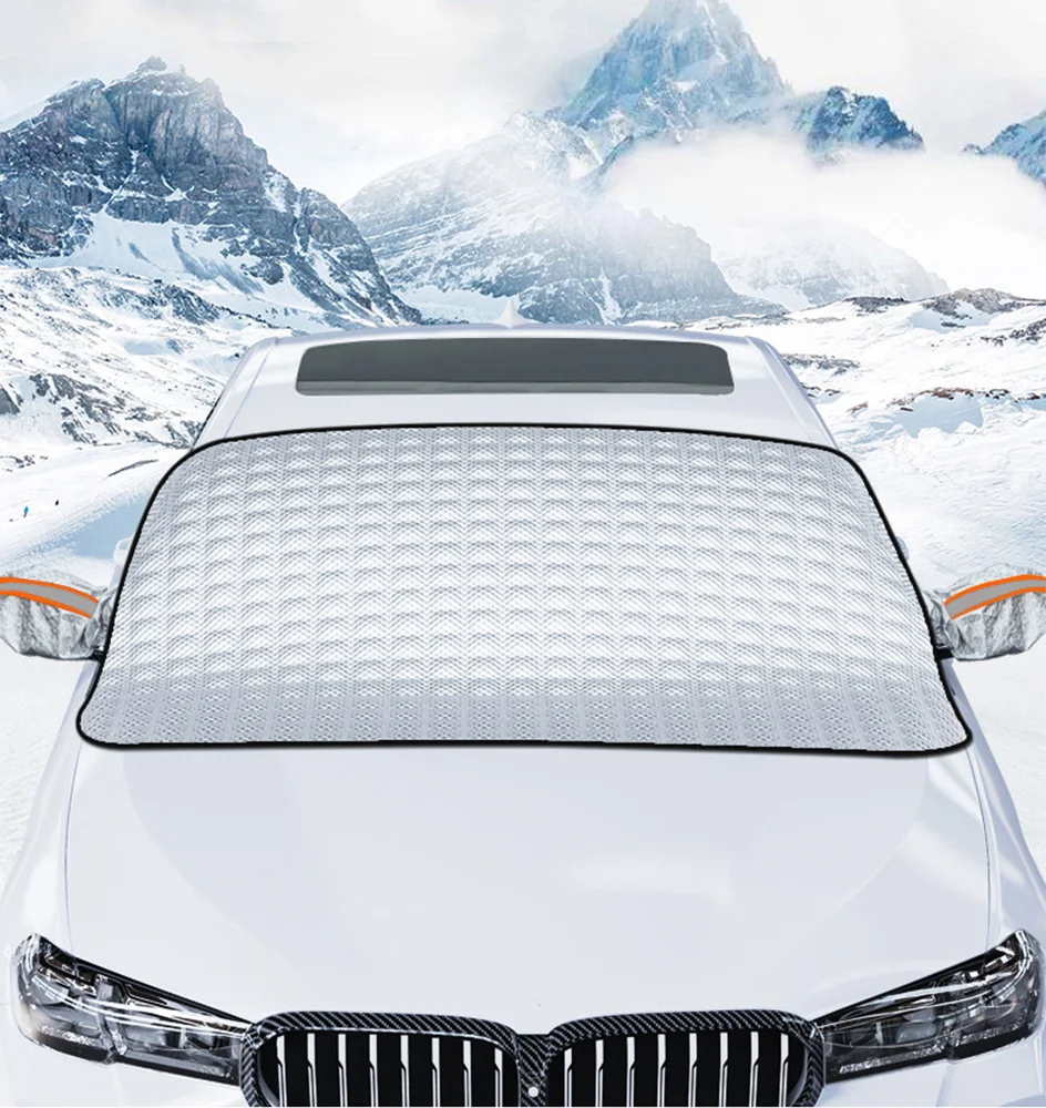 1Pc Car Windshield Snow Anti-UV Shield for Winter Car Cover Front Window Anti Ice Frost Outdoor Protection Car Cover