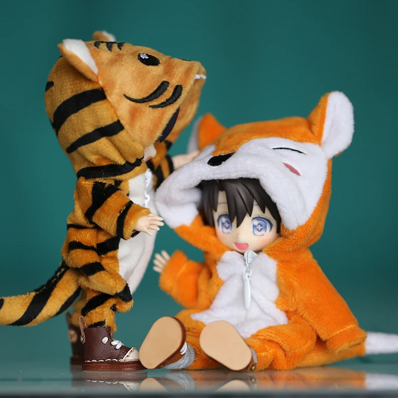 New Cute Dinosaur Animal Monster Doll Clothes for ob11,obitsu 11,molly, gsc,1/12 BJD Doll Accessories Clothing BJD doll Clothes