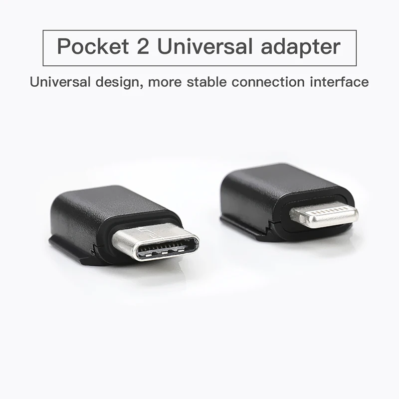 Pocket Camera Mobile Phone Adapter Micro Type-c Port Conversion Head Connector for Dji Osmo Pocket 1 / Pocket 2 Accessories