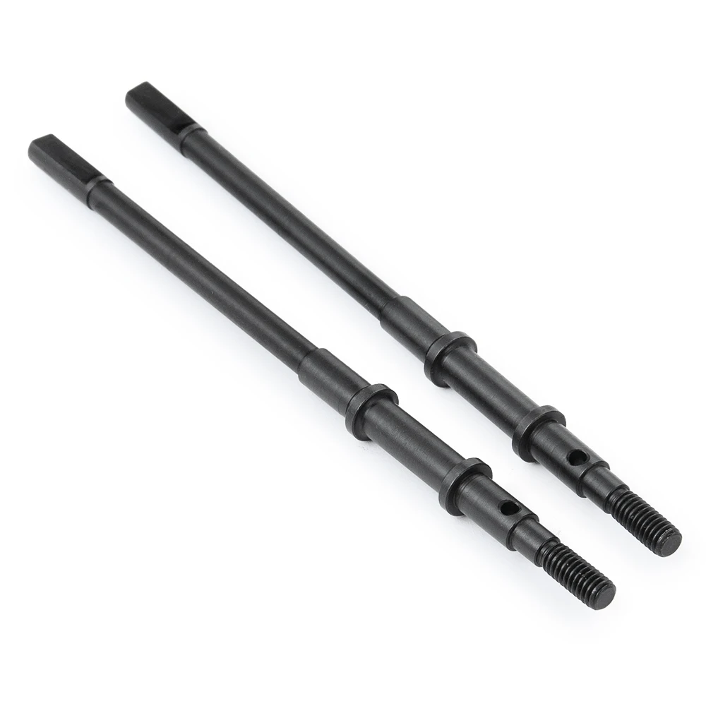 YEAHRUN RC Car Drive Shafts Hard Steel Front&Rear Axle CVD Drive Shafts for 1/10 RC Crawler Axial SCX10 II 90046 Upgrade Parts