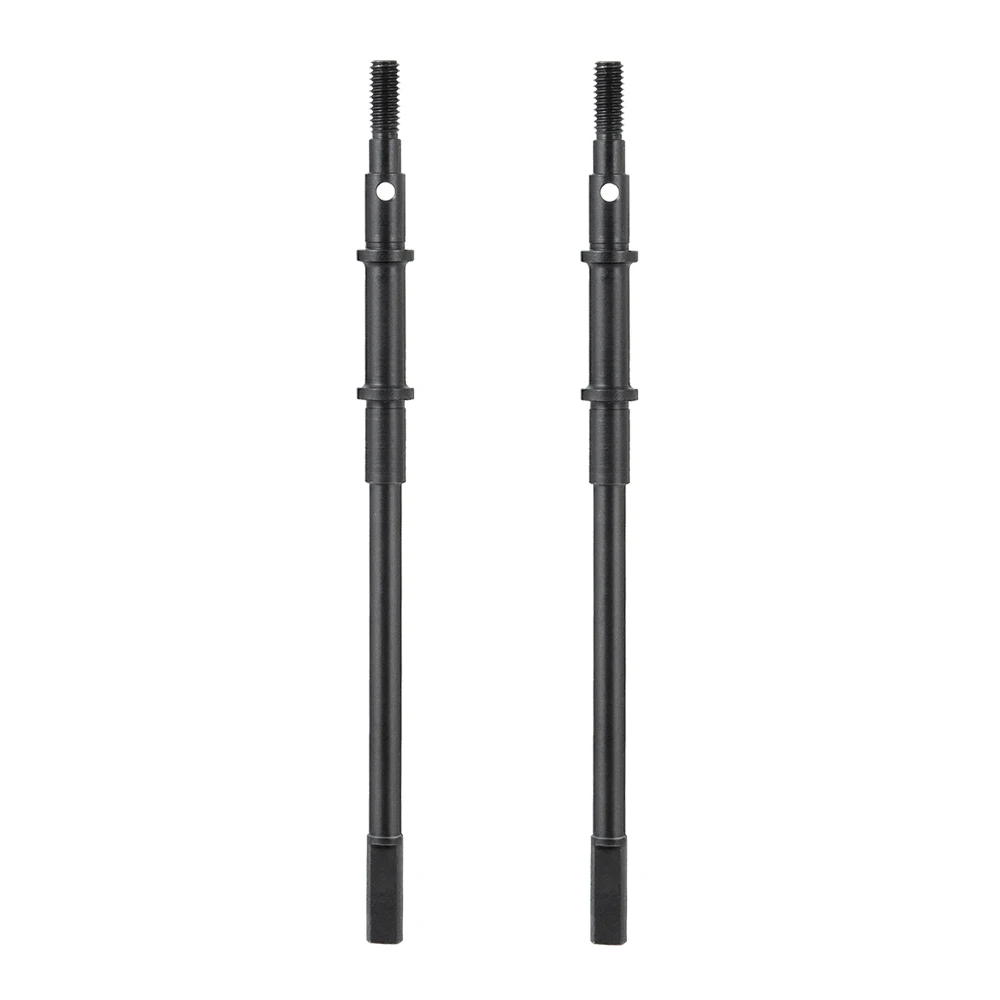 YEAHRUN RC Car Drive Shafts Hard Steel Front&Rear Axle CVD Drive Shafts for 1/10 RC Crawler Axial SCX10 II 90046 Upgrade Parts