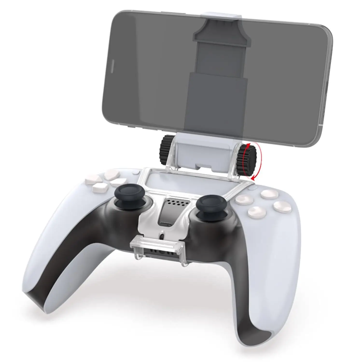 PC Flexible Controller Clamp Stand 360 Degree Angle Adjustment Phone Holder For PS5 Controller Gamepad Game Accessories
