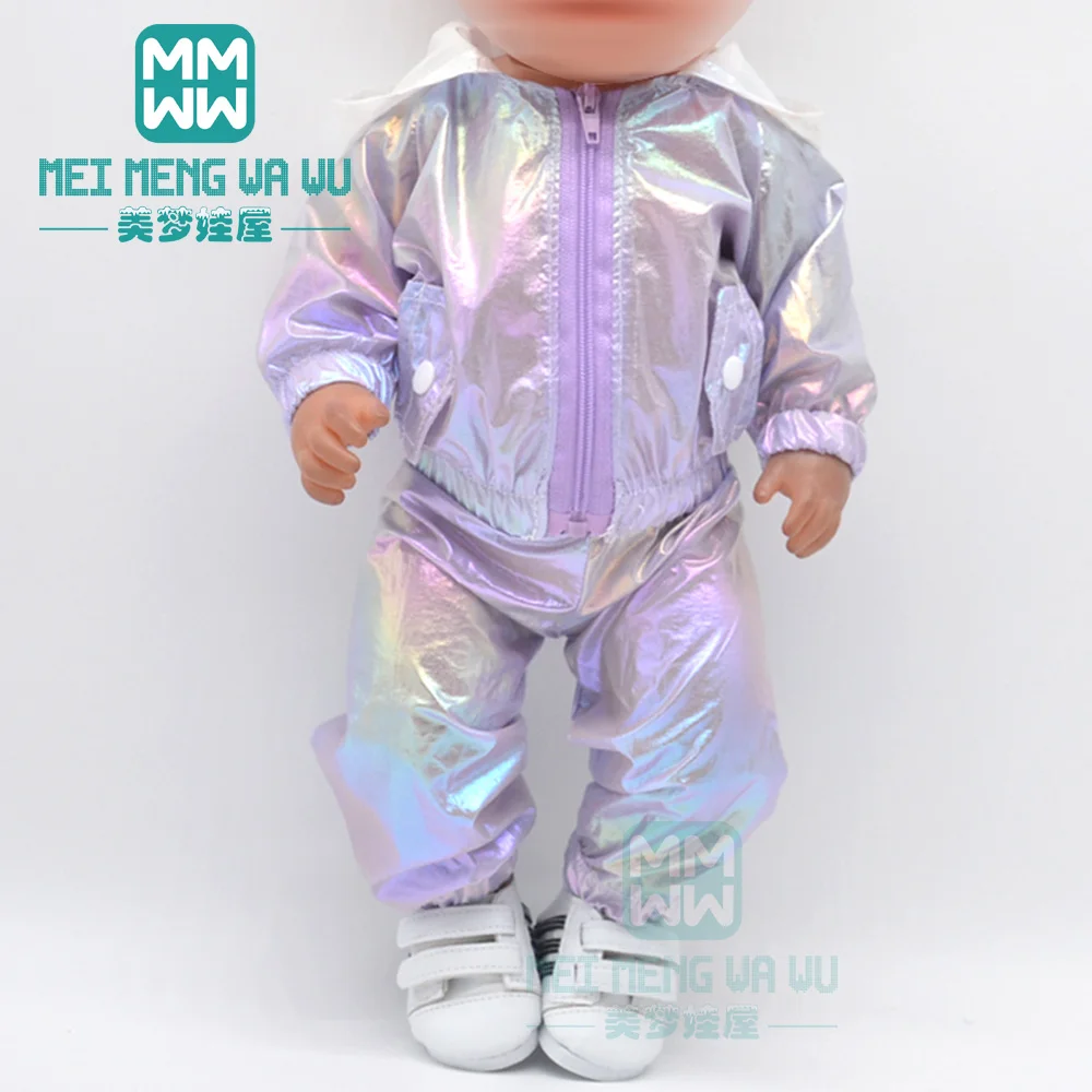 Clothes for Doll Fit 43cm New Born Doll American Doll Fashion Jacket Suit Gauze Skirt Gift