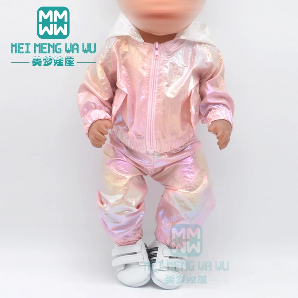Clothes for Doll Fit 43cm New Born Doll American Doll Fashion Jacket Suit Gauze Skirt Gift