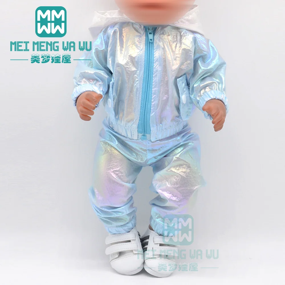 Clothes for Doll Fit 43cm New Born Doll American Doll Fashion Jacket Suit Gauze Skirt Gift