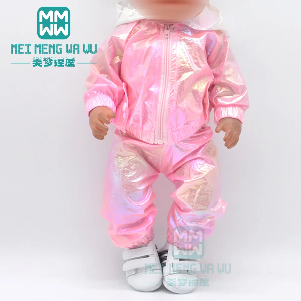 Clothes for Doll Fit 43cm New Born Doll American Doll Fashion Jacket Suit Gauze Skirt Gift