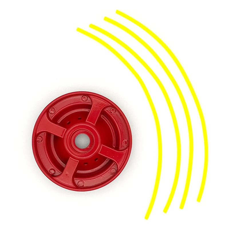 Heavy Universal Aluminum Trimmer Head with Four Lines for Brush Cutter Grass Trimmer
