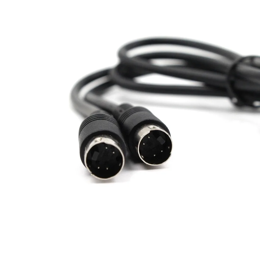 Video Line S Video 4pin 4P Male to Male M / M s-vedio Cable TV Out Video For TV HDTV DVD VCR LCD
