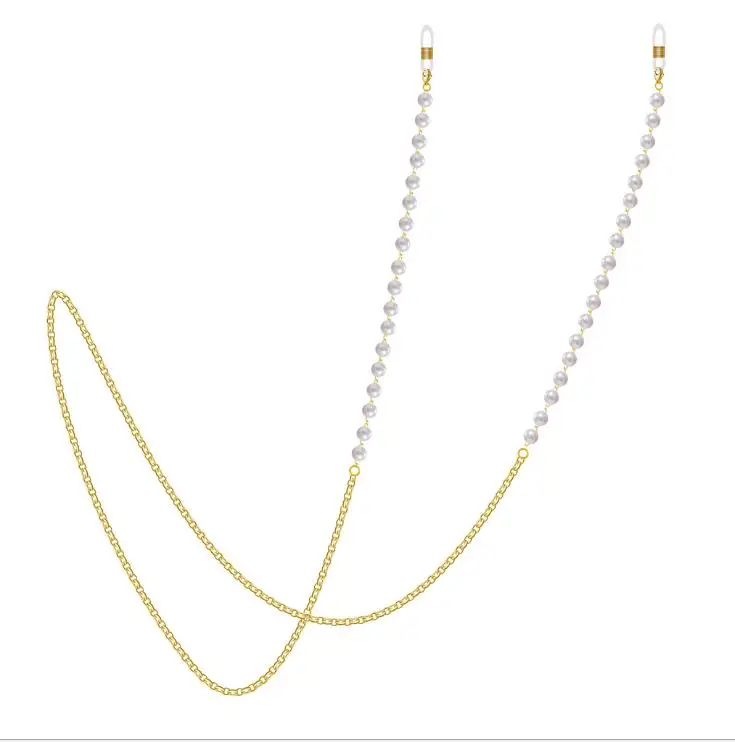 Pearl Chain For Sunglasses Lanyard Fashion Glasses Chain for Women Glasses Neck Strap Cords Casual Accessories Fashion Jewelry