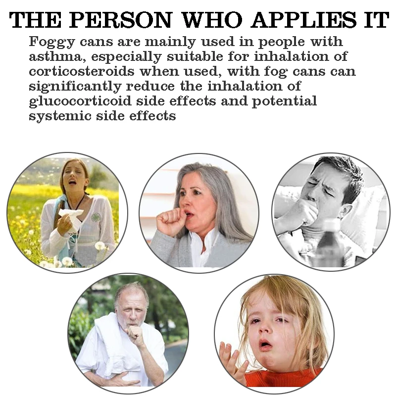 Asthma Inhaler Mask Nebulizer Accessories for Medical Nebulizer Atomizer Machine Atomization Humidifier Adult Kids Health Care