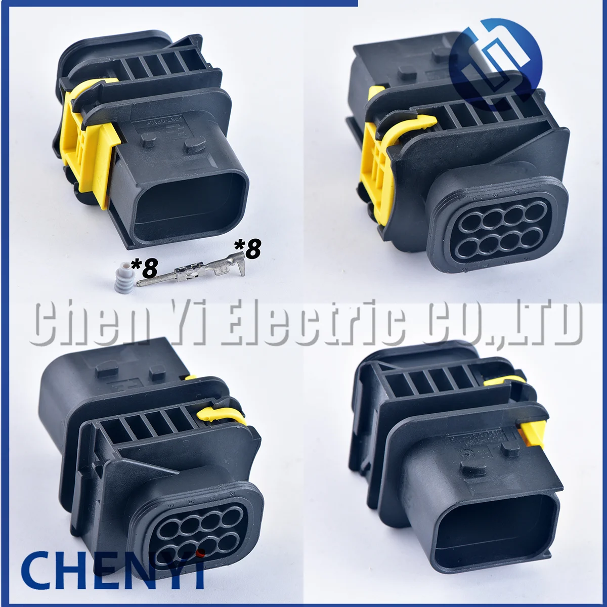 8 Pin 0-1418438-1 HDSCS Series electric plug auto waterproof plug wiring cable connector 1-1418479-1 1670364-1 1-1564512-1