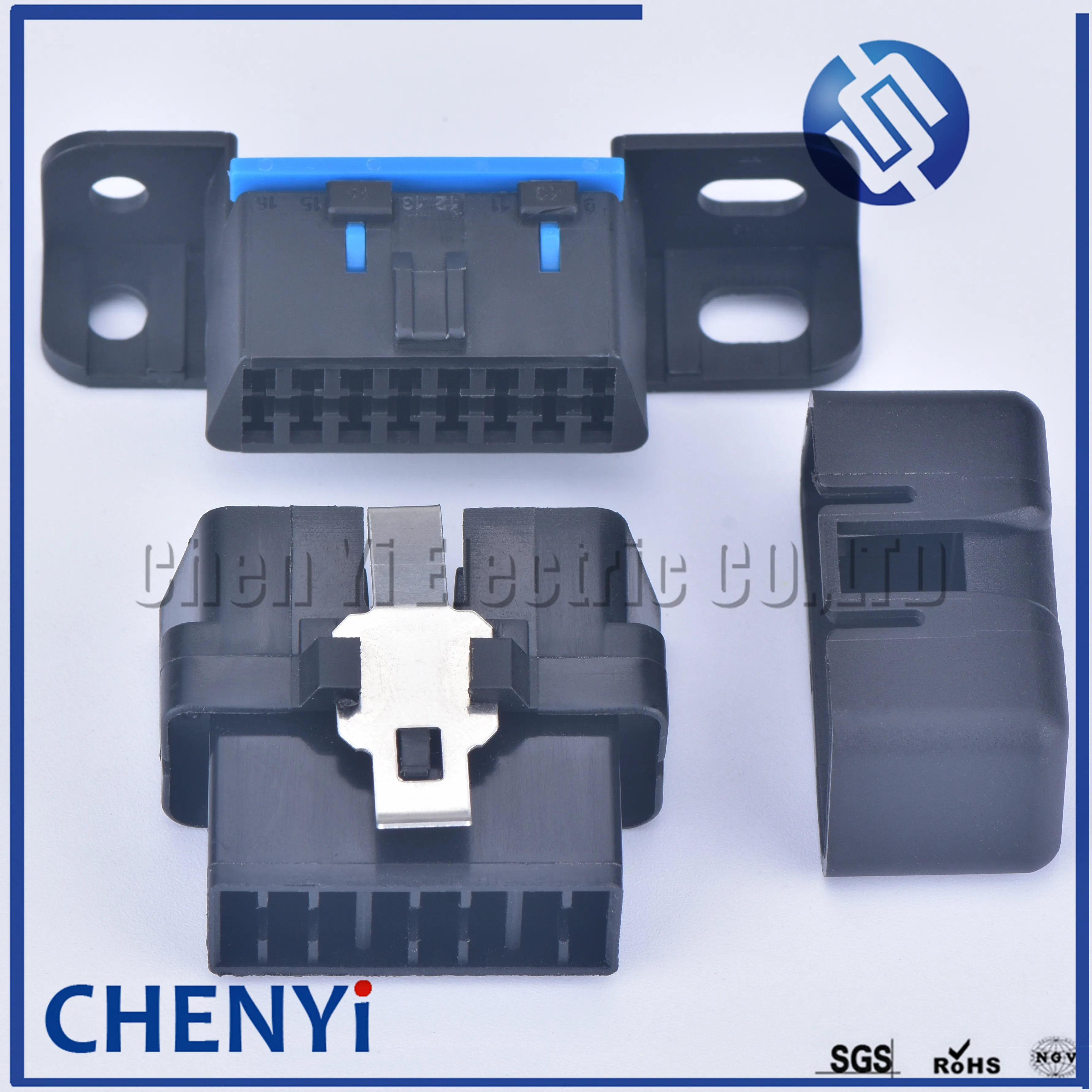 16 pin obd2 Connector OBD2 male Female Connector OBD 2 Wire Sockets obd Adapter Diagnostic Tool ODB MG610761-5 For car