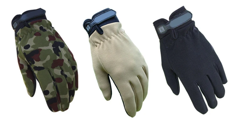 Summer Motorcycle Sport Gloves Fishing Light Breathable Camping Cycling Nonslip Fingerless Sport Women Men's Gloves