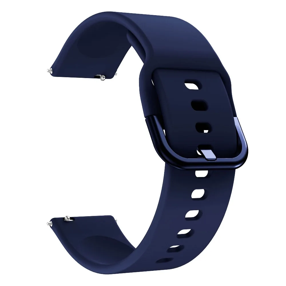 Watchband Silicone For Samsung Galaxy watch 3 45mm 41mm 42mm 46mm Strap Sport Smart Wristbands Bracelet 20mm 22mm Watchstrap