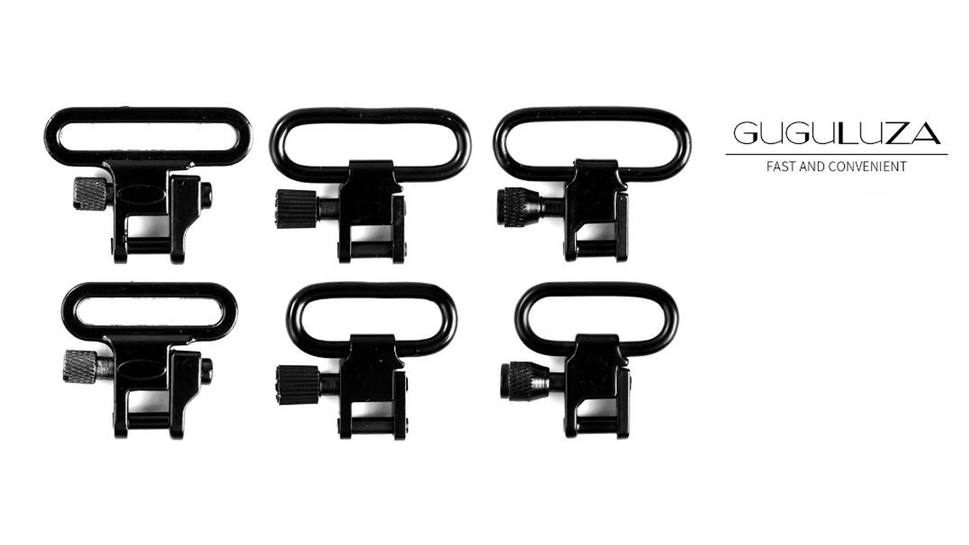 GUGULUZA Neoprene Rifle Sling Strap Shotgun Sling W/h Swivels Padded Anti-slip Shoulder Belt for Outdoor Hunting Gun Accessories