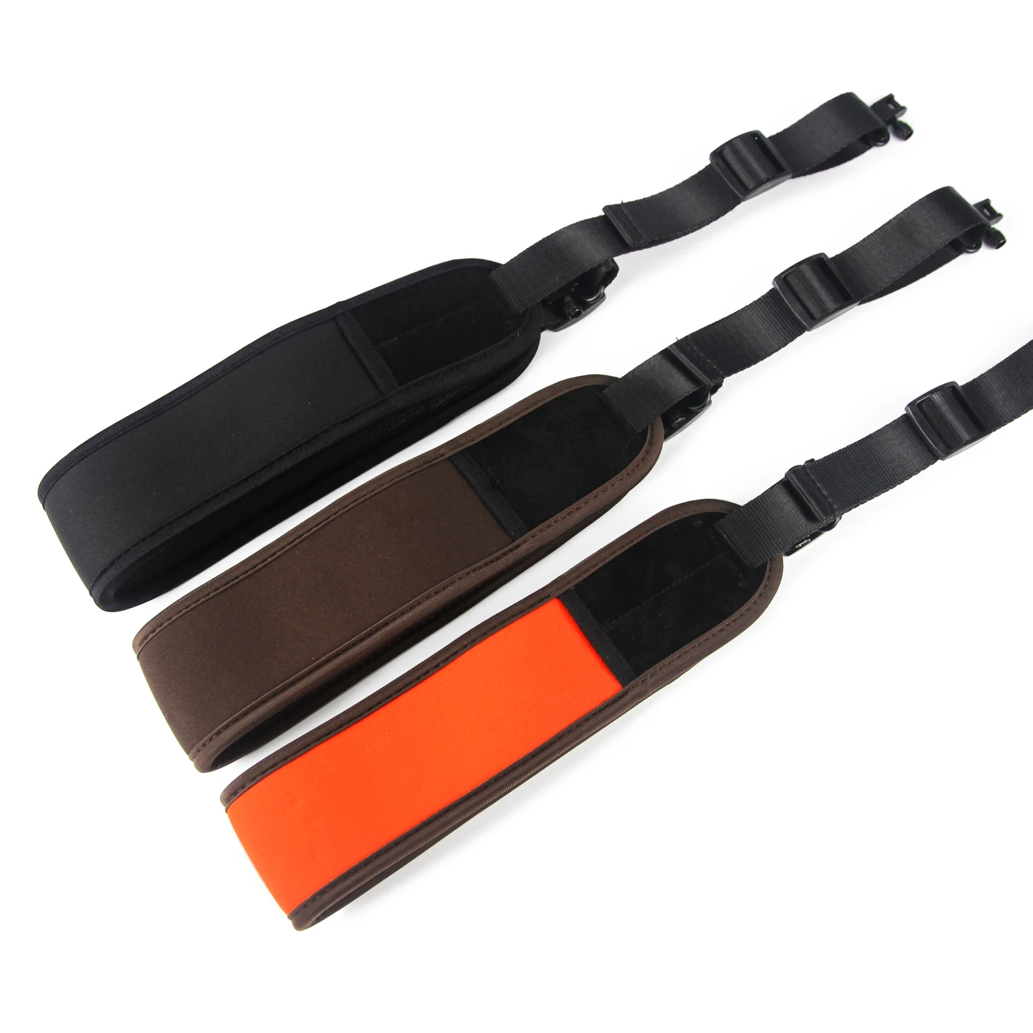 GUGULUZA Neoprene Rifle Sling Strap Shotgun Sling W/h Swivels Padded Anti-slip Shoulder Belt for Outdoor Hunting Gun Accessories