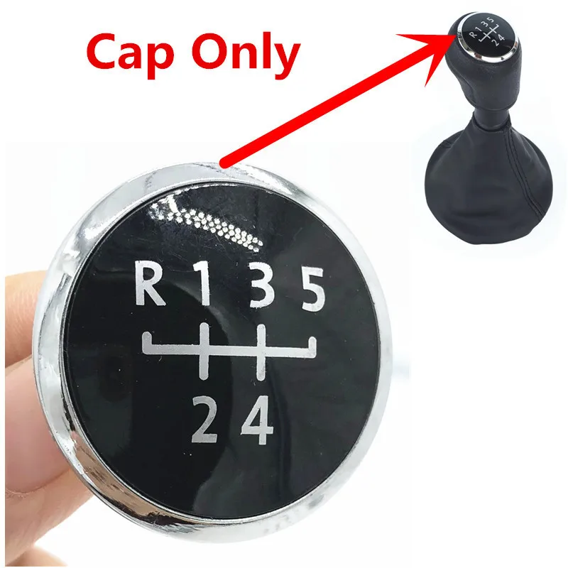 5/6 Speed Manual Gear Shift Knob Lever Stick Cap Cover For VW Transport T5 T5.1 Gp 2003 2004 2005 2006 2007 2008 2009 2010 2011