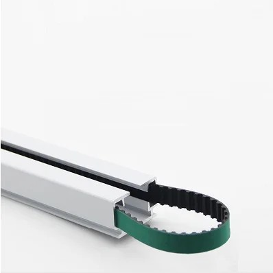 Polyurethane PU T5 Tooth Transmission Conveyor Timing Belt Open With Steel Cord Kevlar Cord Belt Replacement of Electric Curtain