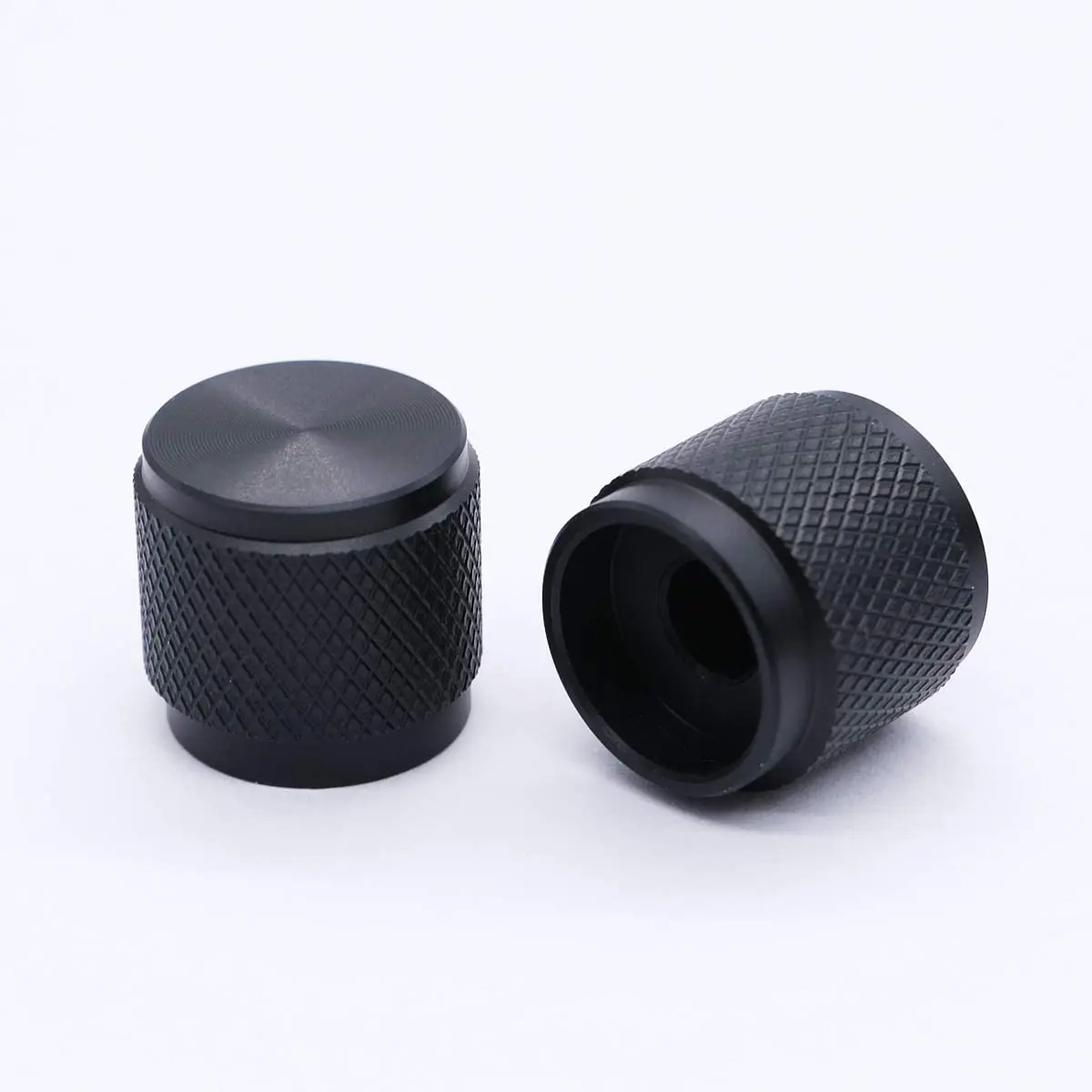 2PCS 17*16mm Knob Aluminum Alloy Potentiometer Control Knob Volume Audio Electric Guitar Bass Screw Type 17 X 16mm (DH) KNOB