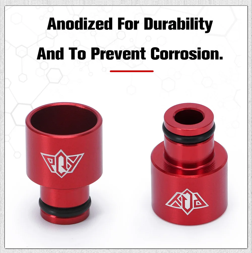 4pcs Fuel Injector Hat Fuel Nozzle Modified Auto Parts Nozzle Adapter Dedicated Fuel Flow Injector Adapter Fuel Injector