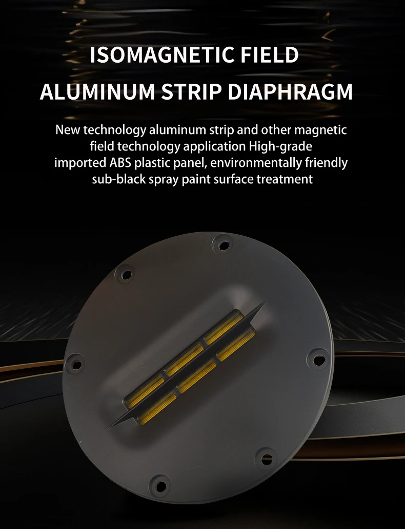 HIFIDIY LIVE HIFI 4 Inch Tweeter Speaker Unit 8 OHM 30W Treble Loudspeaker AL-100 Super Belt Type High Loudspeaker