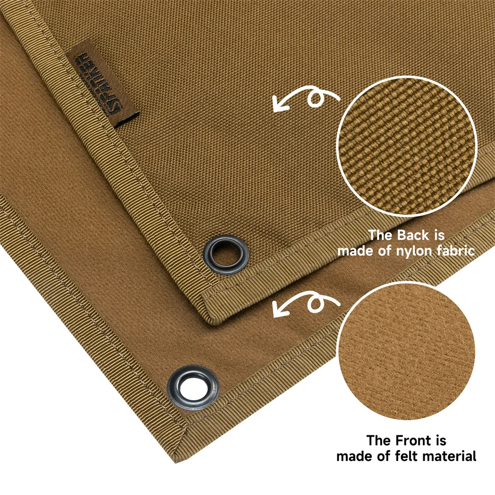 EXCELLENT ELITE SPANKER Tactical Badge Board Folding Mat Sticker Patch Holder Panel Folding Convenient to Carry