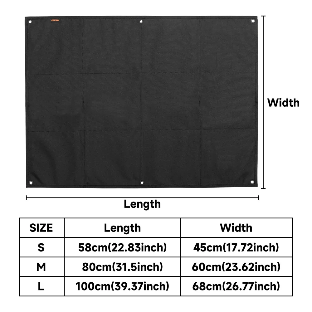 EXCELLENT ELITE SPANKER Tactical Badge Board Folding Mat Sticker Patch Holder Panel Folding Convenient to Carry