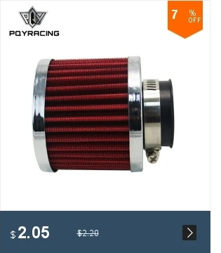 Universal 12mm Car Air Filter for Motorcycle Cold Air Intake High Flow Crankcase Vent Cover Mini Breather Filters