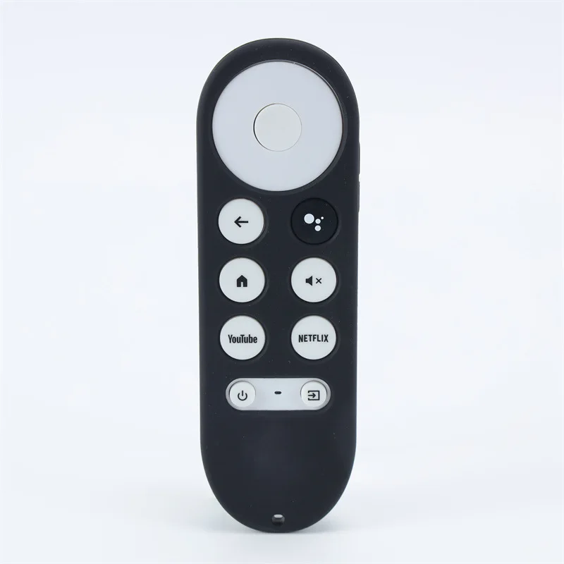 Silicone Protective Case for 2020 Google Chromecast SmartTV Remote Control Non-slip Soft Durable Shockpro Protective Cover Shell
