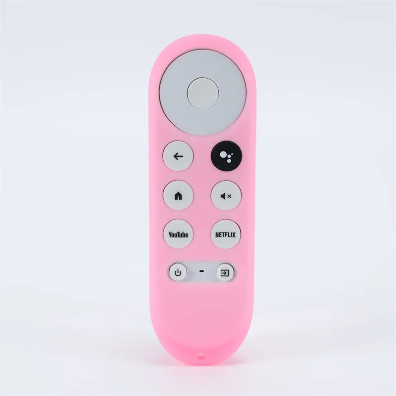 Silicone Protective Case for 2020 Google Chromecast SmartTV Remote Control Non-slip Soft Durable Shockpro Protective Cover Shell