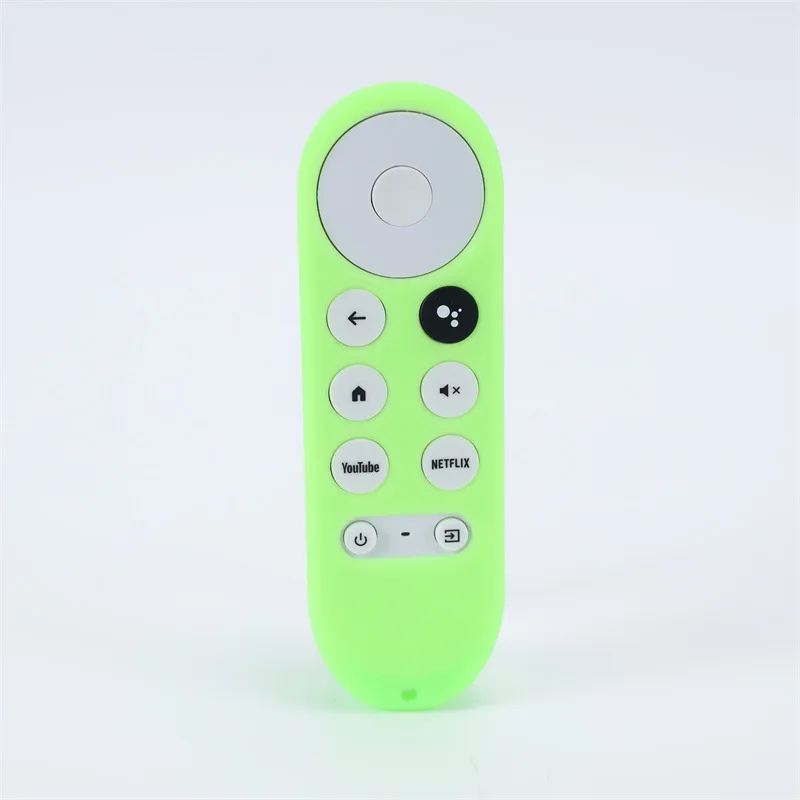 Silicone Protective Case for 2020 Google Chromecast SmartTV Remote Control Non-slip Soft Durable Shockpro Protective Cover Shell