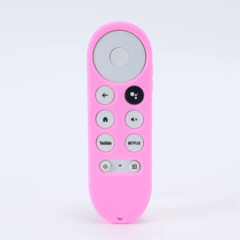 Silicone Protective Case for 2020 Google Chromecast SmartTV Remote Control Non-slip Soft Durable Shockpro Protective Cover Shell