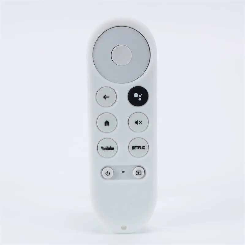 Silicone Protective Case for 2020 Google Chromecast SmartTV Remote Control Non-slip Soft Durable Shockpro Protective Cover Shell