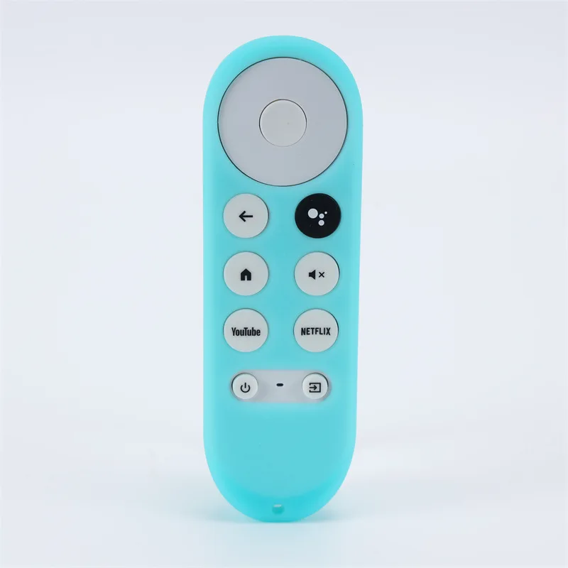 Silicone Protective Case for 2020 Google Chromecast SmartTV Remote Control Non-slip Soft Durable Shockpro Protective Cover Shell
