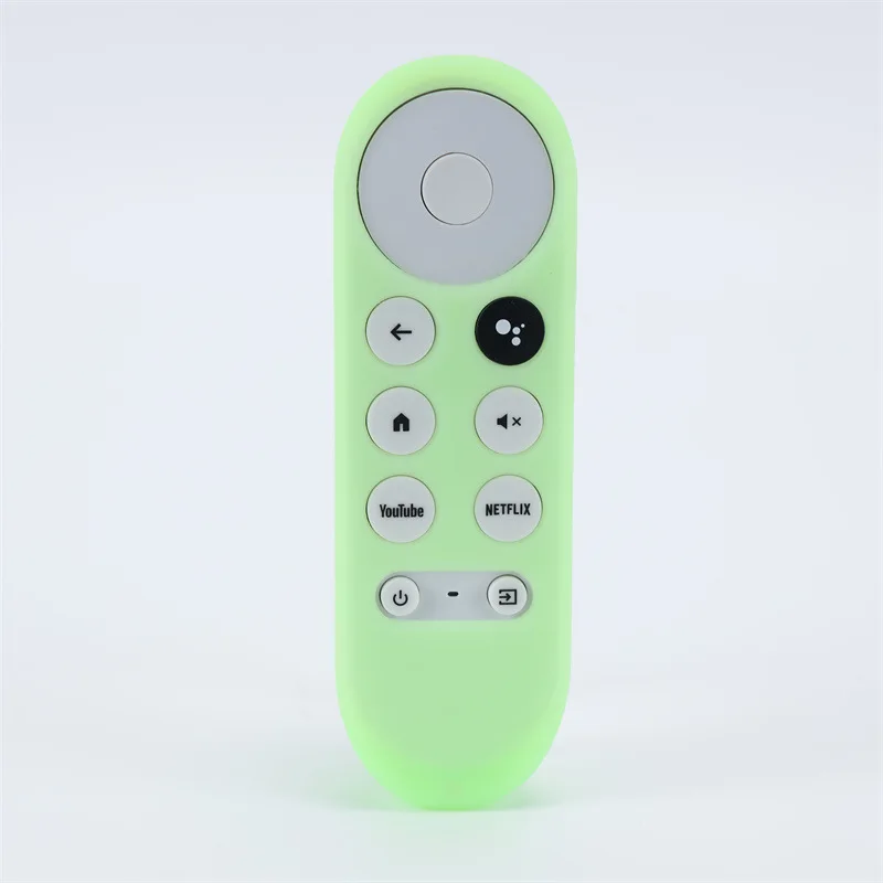 Silicone Protective Case for 2020 Google Chromecast SmartTV Remote Control Non-slip Soft Durable Shockpro Protective Cover Shell