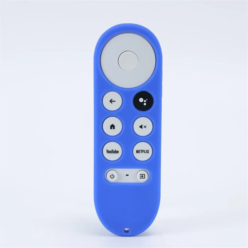Silicone Protective Case for 2020 Google Chromecast SmartTV Remote Control Non-slip Soft Durable Shockpro Protective Cover Shell