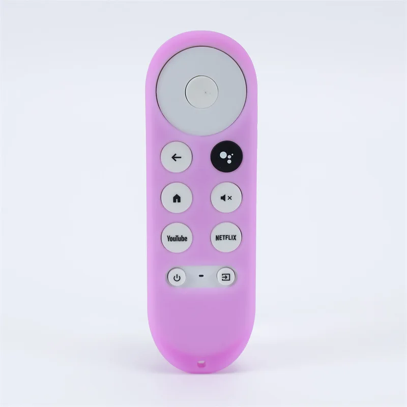 Silicone Protective Case for 2020 Google Chromecast SmartTV Remote Control Non-slip Soft Durable Shockpro Protective Cover Shell
