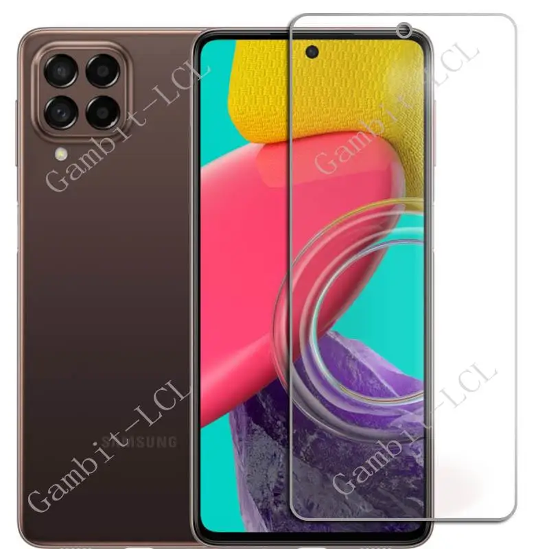 2PCS For Samsung Galaxy M13 4G M23 5G M33 M53 Quantum 3 S21 FE S22+ Wide6 XCover6 Pro A02 Screen Protector Tempered Glass Film